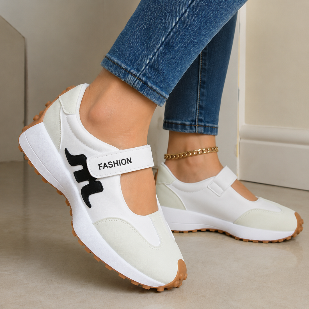 Zapatillas Cómodas de Mujer con Cierre Ajustable