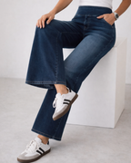 Pantalón de Pata Ancha Elástico para Mujer®