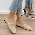 Zapatos Planos de Mujer con Correa Ajustable