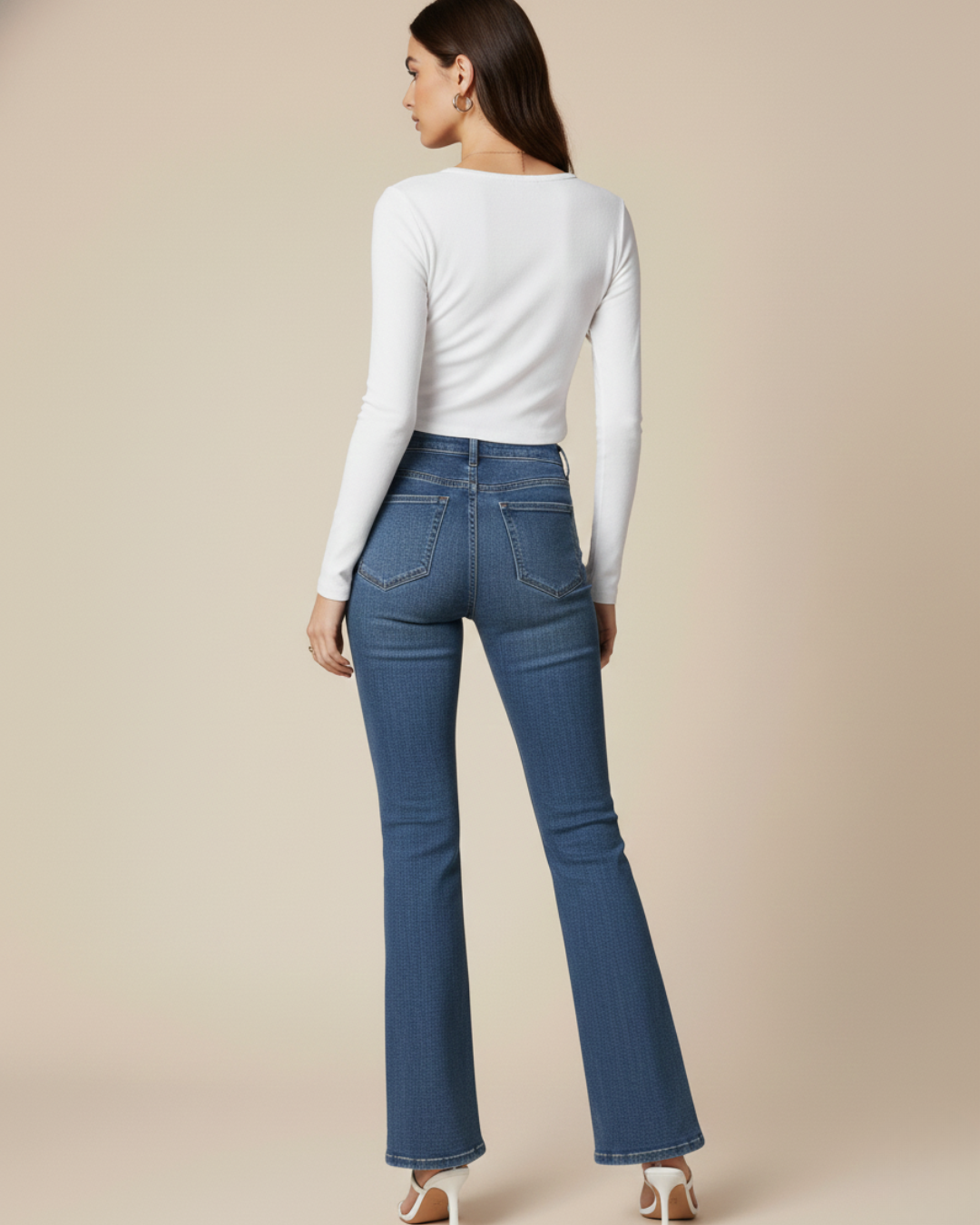 Pantalón faja de corte acampanado®