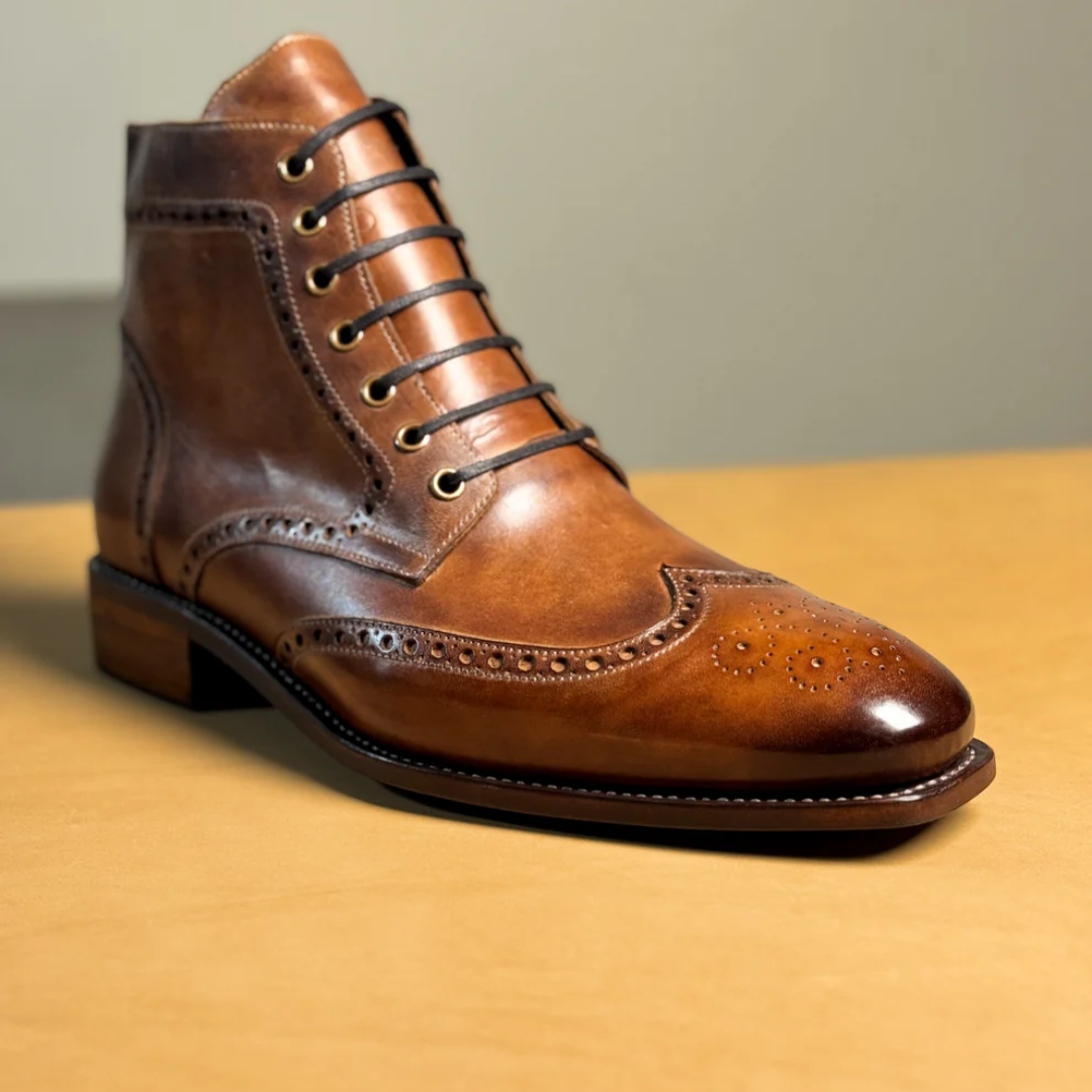 Botas de cuero clásicas y elegantes para hombre®