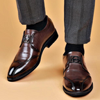 Zapatos de vestir de cuero