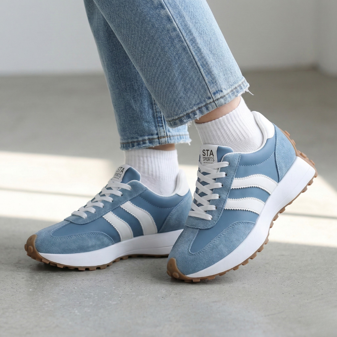 Zapatillas Deportivas de Suela Gruesa para Mujer