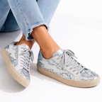 Zapatillas Rayo con detalles de purpurina brillante