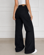 Pantalón de Tiro Alto Wide Leg