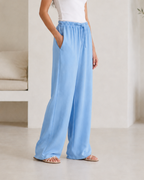 Pantalón Fluido de Corte Recto