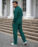 Conjunto Masculino de Camiseta y Pantalón con Textura Waffle®