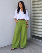 Pantalón Palazzo de Cintura Alta®
