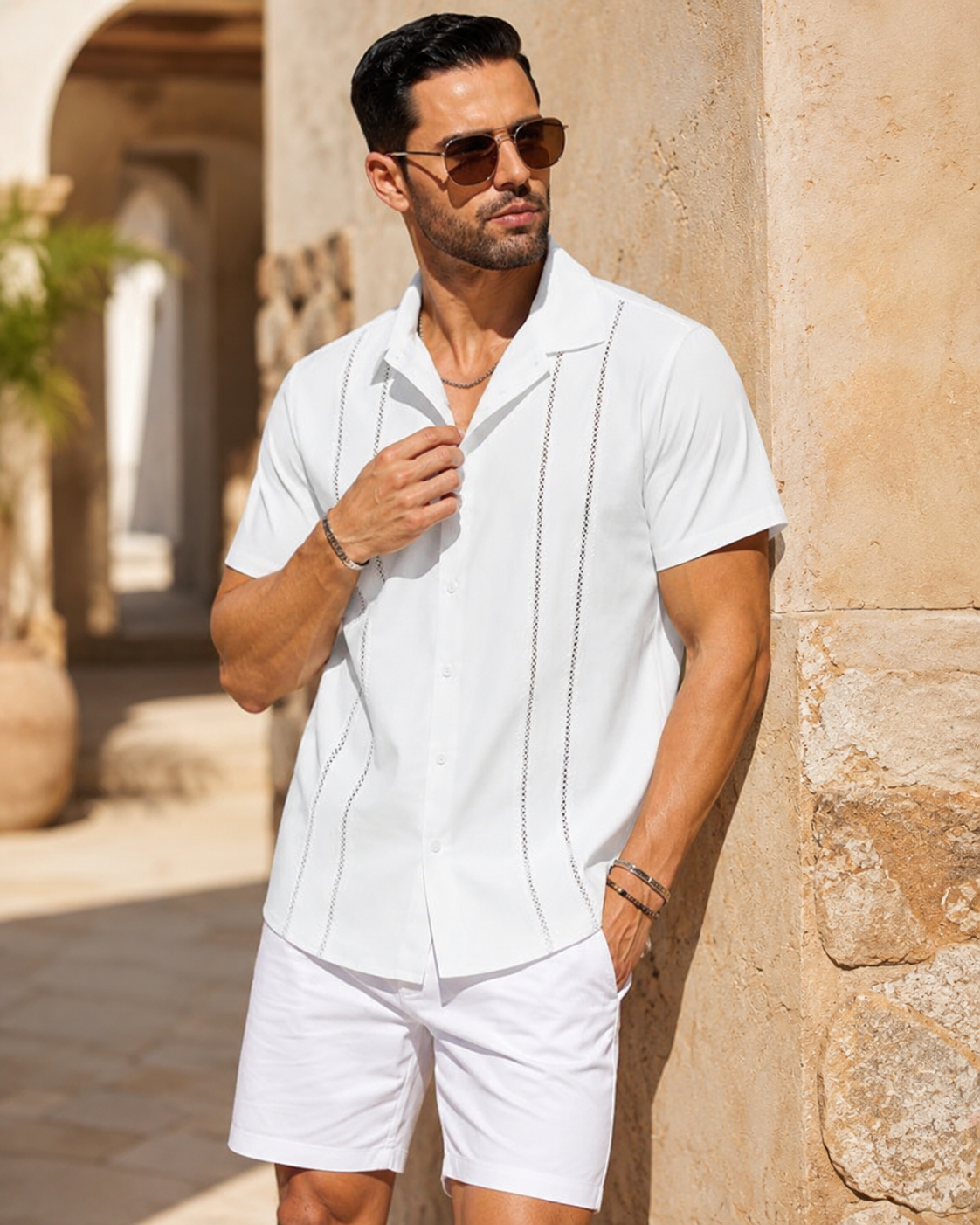 Camisa Guayabera de Lino Cubano Frescura y Estilo Atemporal