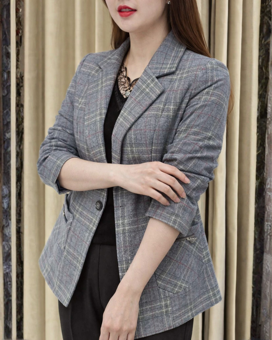 Chaqueta de Lana Estructurada para mujer®
