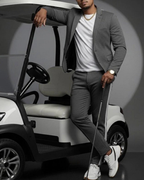 Conjunto Moderno de Blazer y Pantalón