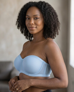 Sujetador Bandeau Sin Tirantes con Copas Moldeadas y Banda Ancha (OFERTA 2X1)