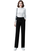 Pantalones anchos de terciopelo informales para mujer®