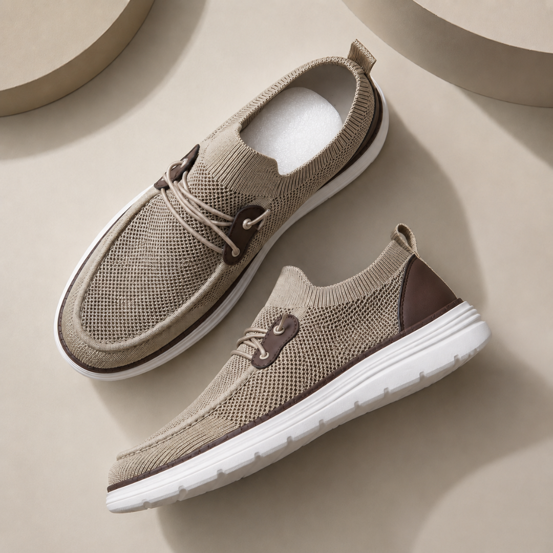 Zapatos Casual de Malla con Cordones®