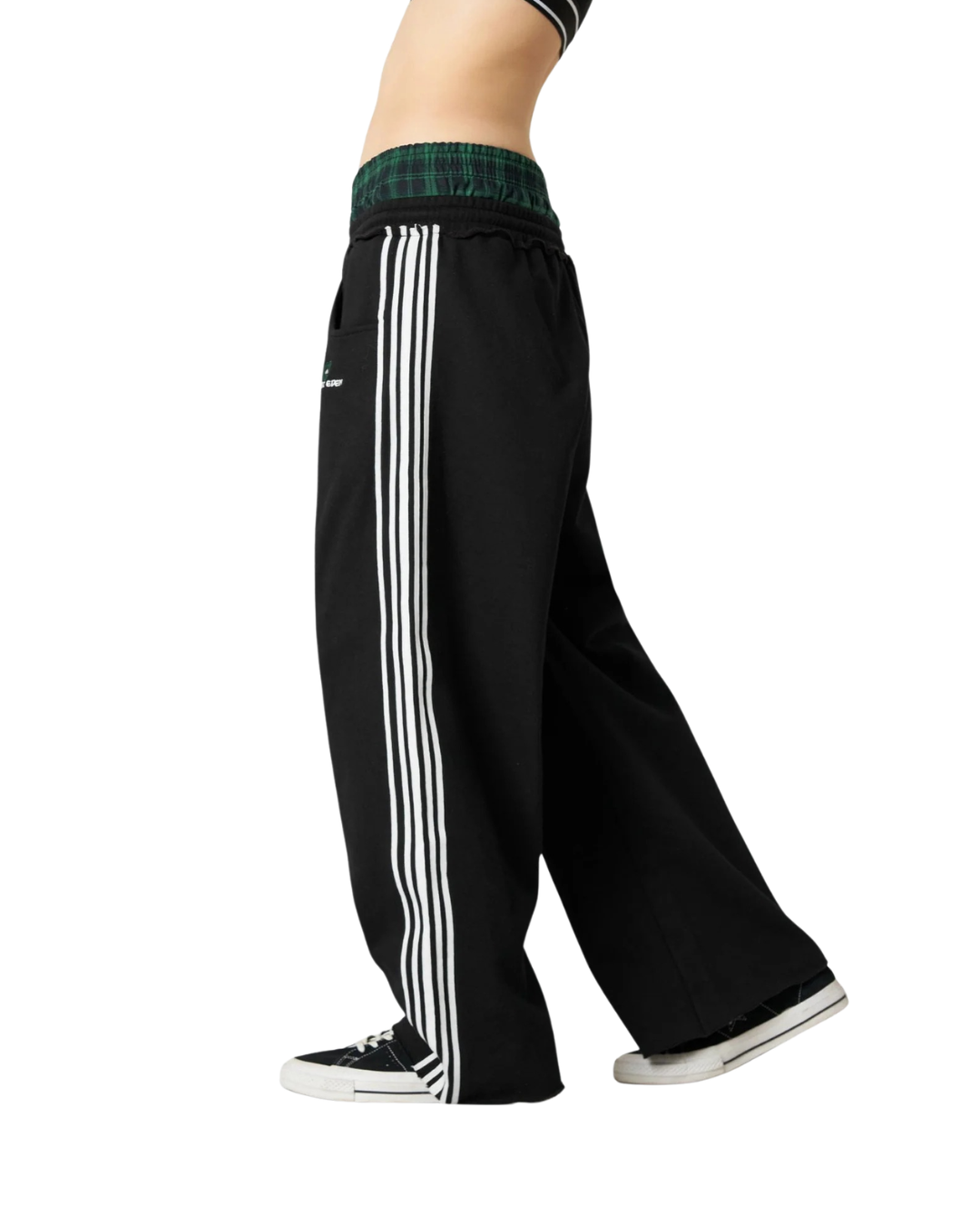 Pantalón Casual de Pierna Ancha con Cintura Doble Unisex®