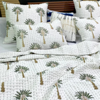 Juego completo de ropa de cama sábanas fundas de almohada y colcha