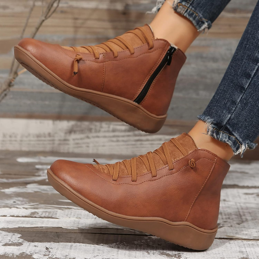 Botines con suela cómoda para mujer®