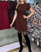 Vestido Ajustado con Pedrería de Alta Gama Para Mujer