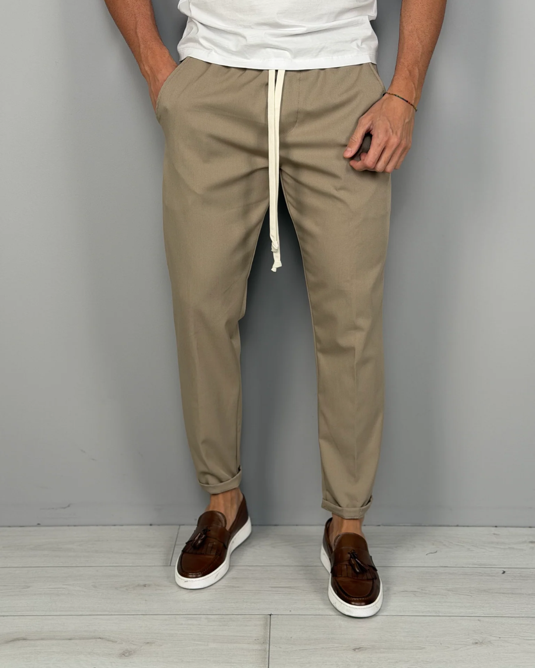 Pantalón Casual de Corte Estilizado para hombre®