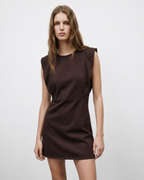 Vestido Corto con Hombreras®