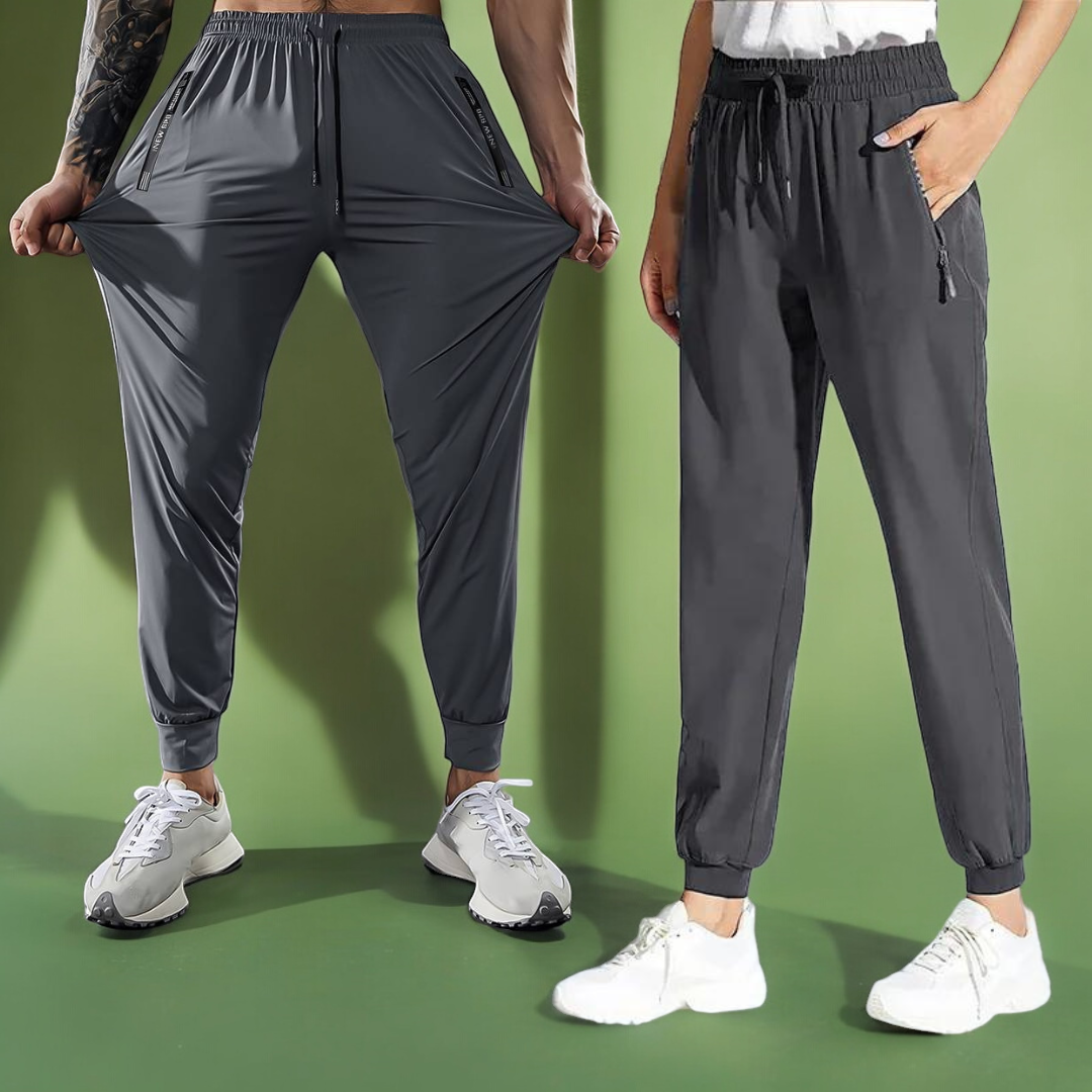 Pantalones impermeables y elásticos unisex
