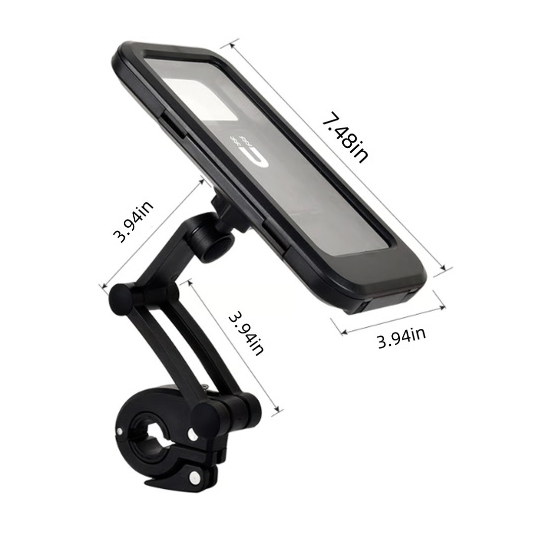 Soporte impermeable para teléfono uso en bicicleta y motocicleta (OFERTA 2X1)®