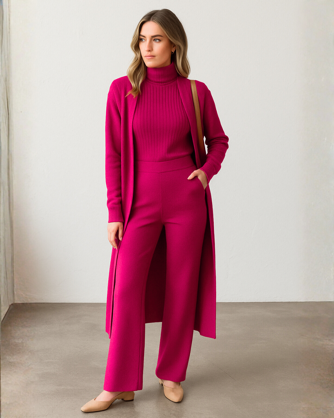 Elegante conjunto de tres piezas Versatilidad con estilo para mujer®