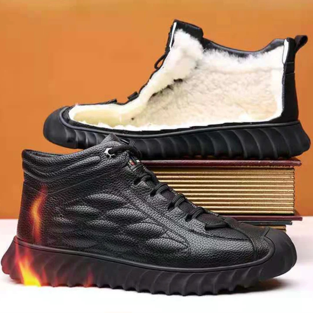 Botas Polares de Cuero para Hombre
