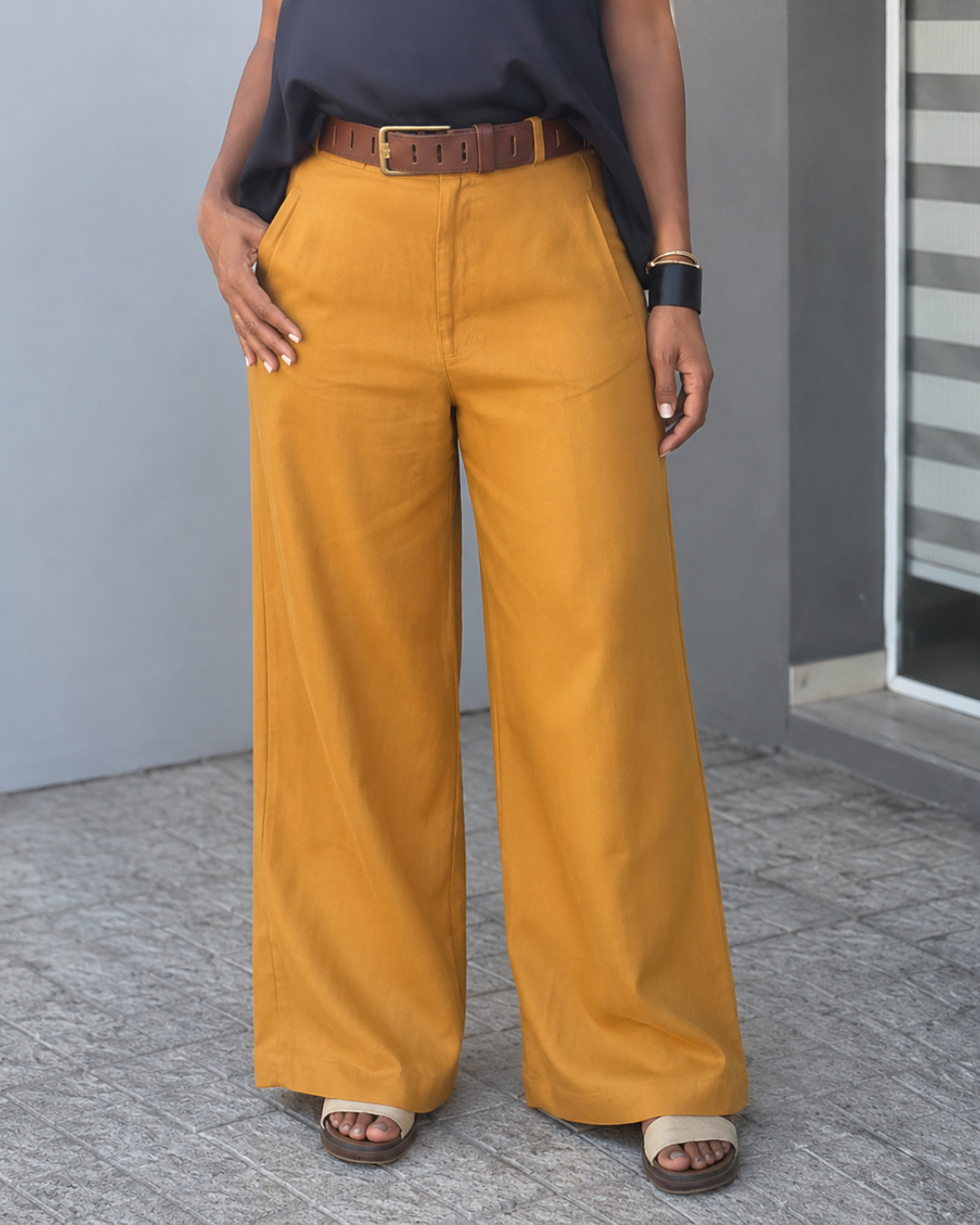 Pantalón Palazzo de Cintura Alta®