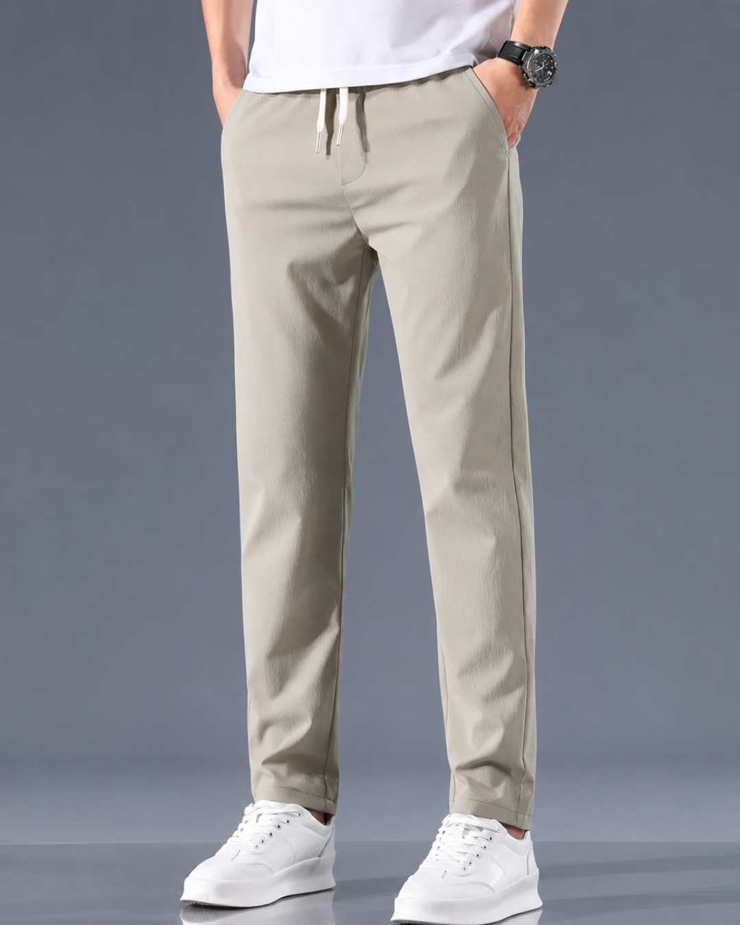 Pantalón Cómodo con Tejido Antiarrugas®