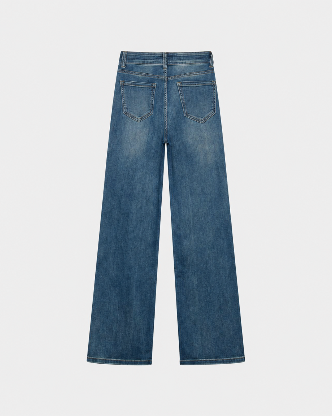 Pantalones de Mezclilla Anchos de Cintura Alta®