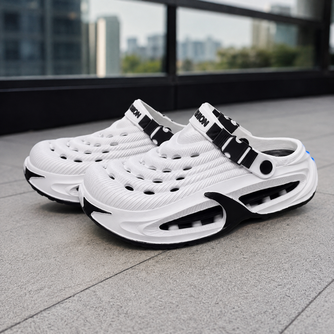 Zuecos deportivos con correa ajustable