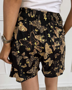 Short Elástico con Estampado de Mariposas®