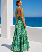 Vestido Largo Bohemio con Espalda Descubierta®