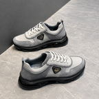 Zapatillas Deportivas en Piel y Gamuza