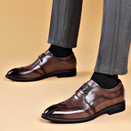 Zapatos de vestir de cuero