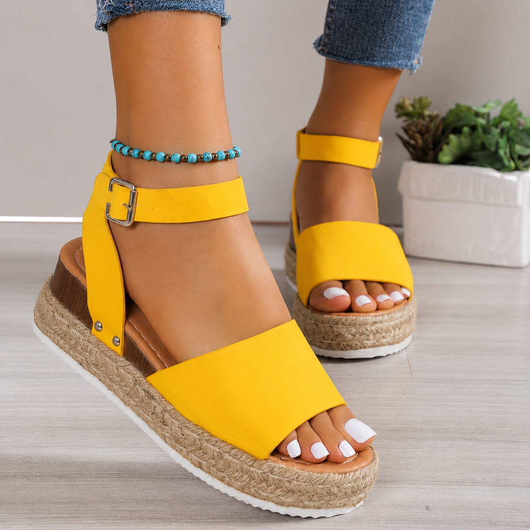 Sandalias de Cuña con Plataforma