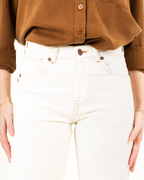 Pantalón de Pana Orgánica de Corte Recto para Mujer