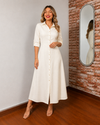Vestido Camisero Largo