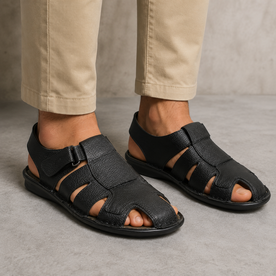 Sandalias Casuales de Cuero®