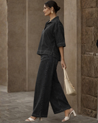 Conjunto Oversize de Denim Estilo Urbano
