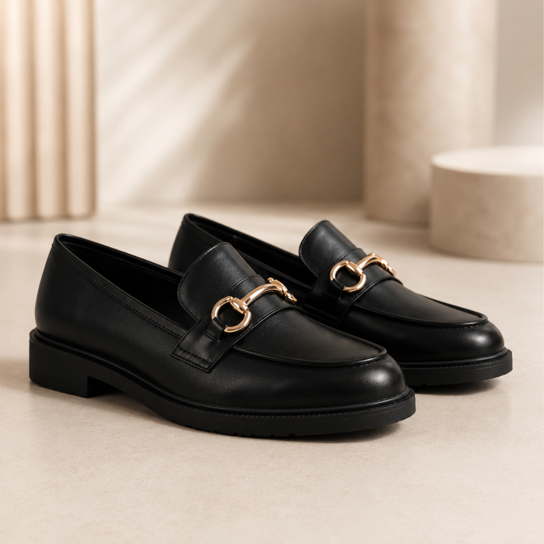 Mocasines con Herraje Dorado®