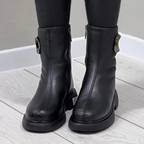 Botas de cuero cálidas hasta el tobillo®