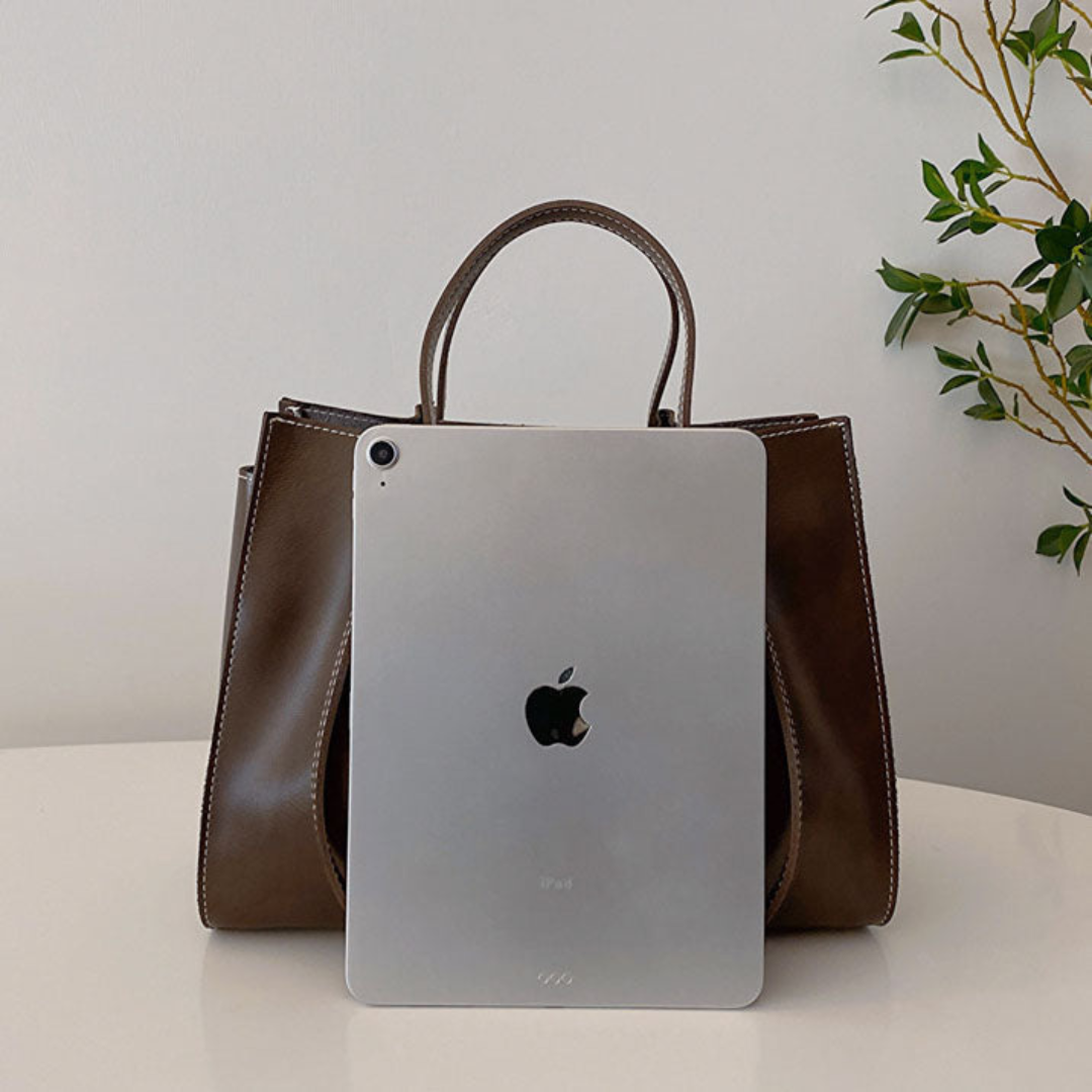 Bolsa de cuero de primera calidad con varios compartimentos®