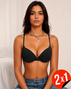 Sujetador push up de escote profundo (OFERTA 2X1)®