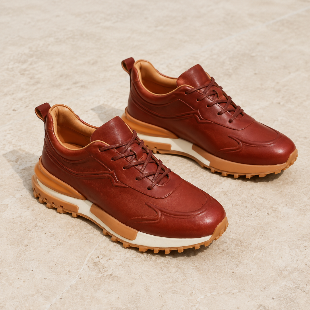Zapato formal con estilo deportivo y suela dura®