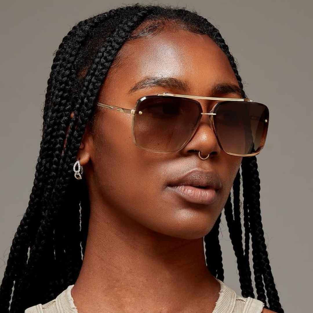 Gafas de sol retro degradadas con protección UV400 unisex®