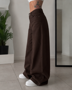 Pantalón de pierna ancha y cintura alta®