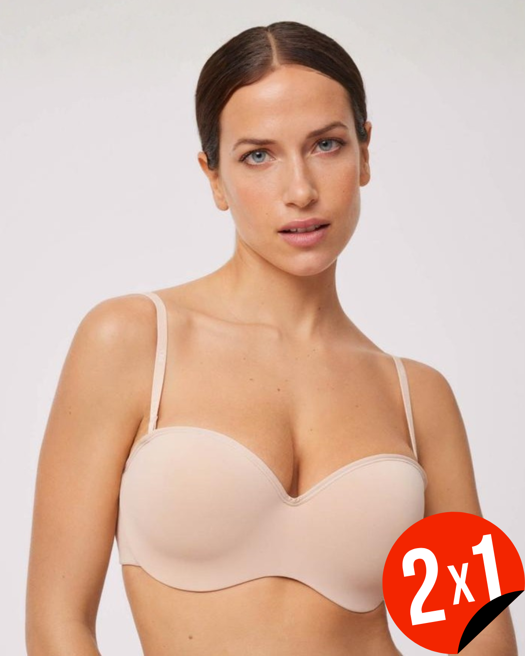 Sujetador balconette sin tirantes (OFERTA 2X1)®