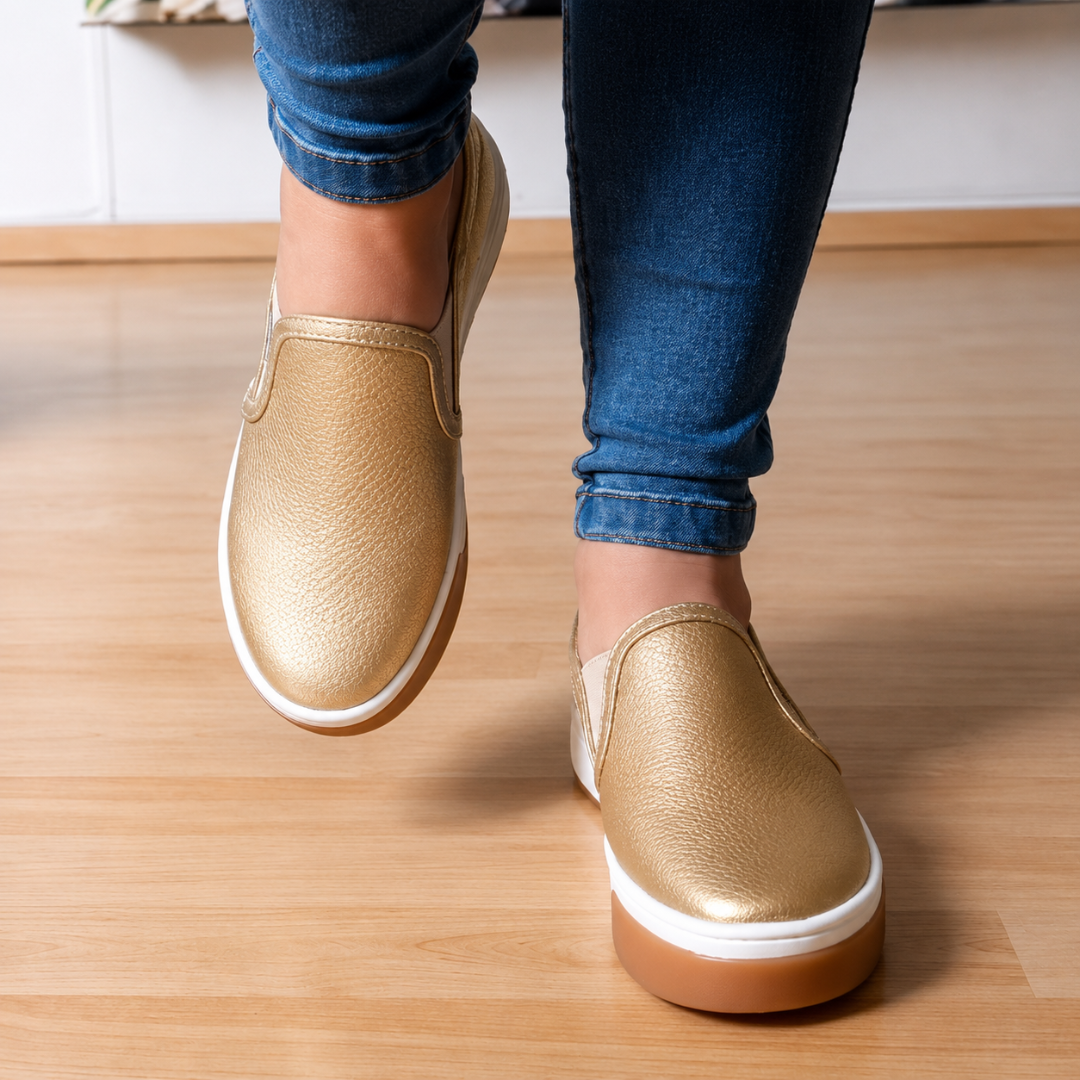 Zapatillas Slip-On con Plataforma